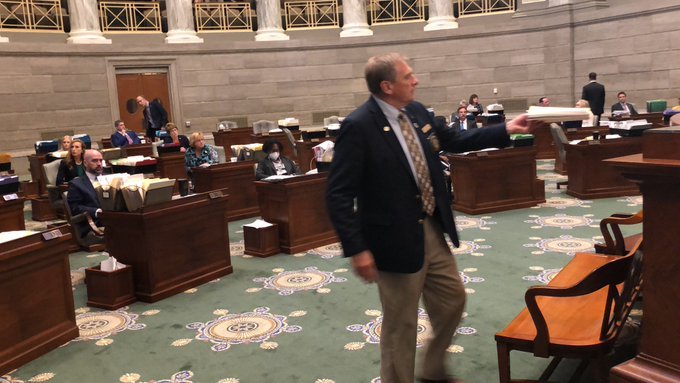 The Missouri Senate votes on a new congressional map Thursday, May 12, 2022.