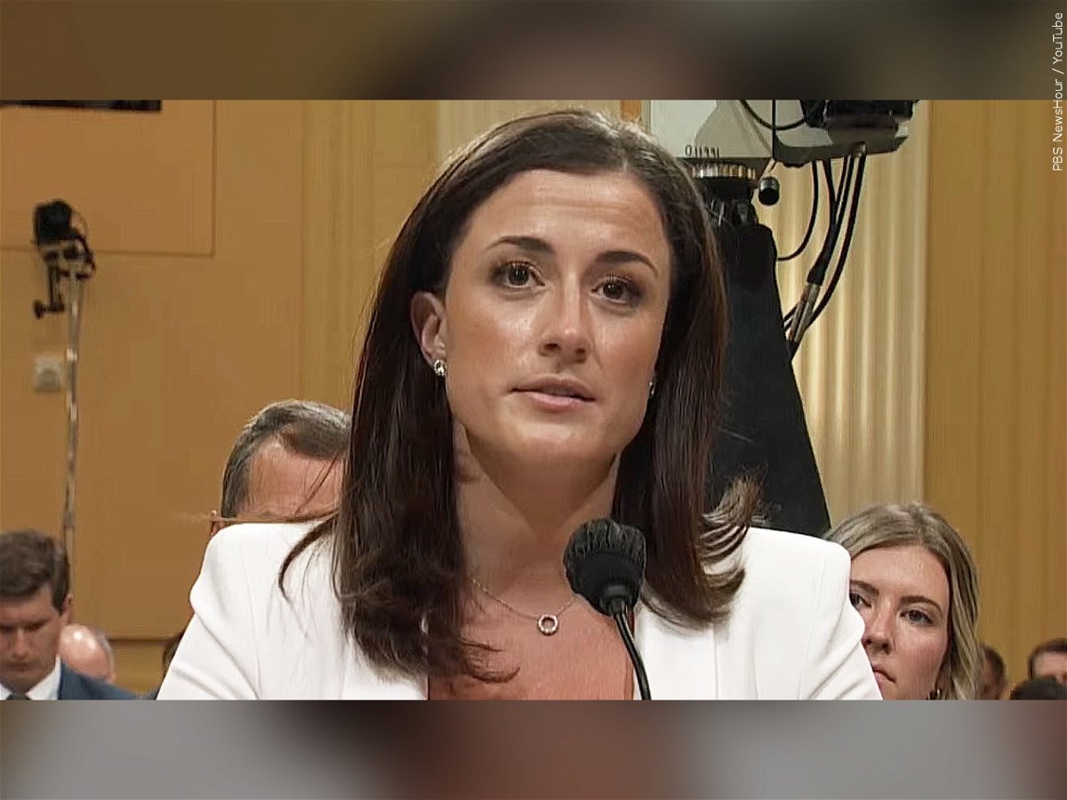 Cassidy Hutchinson, aide to former White House Chief of Staff Mark Meadows, testifies Tuesday, June 28, 2022, before the Jan. 6 committee.