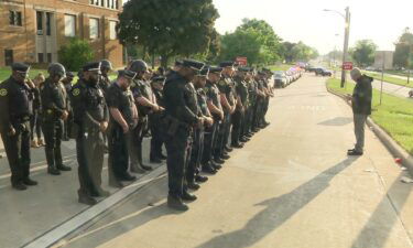The Milwaukee Police Department honored one of their fallen officers during a roll call Tuesday