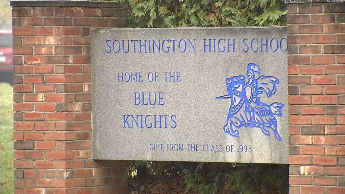 <i>WFSB</i><br/>Southington High School. (file)