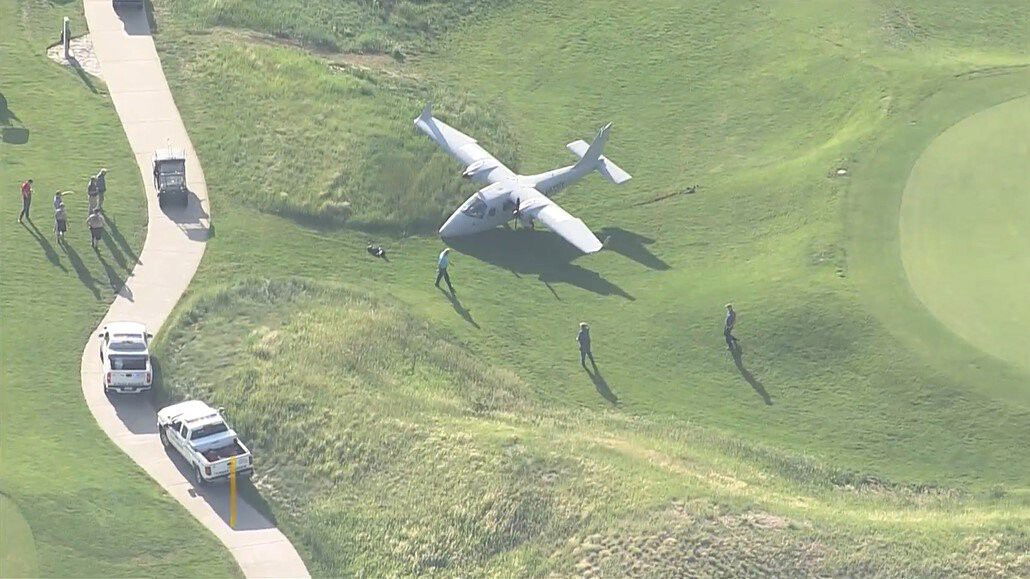 <i>KCNC</i><br/>A small plane made an emergency landing on a golf course in Lakewood on Monday morning. It happened after 7 a.m. at Fox Hollow Golf Course.