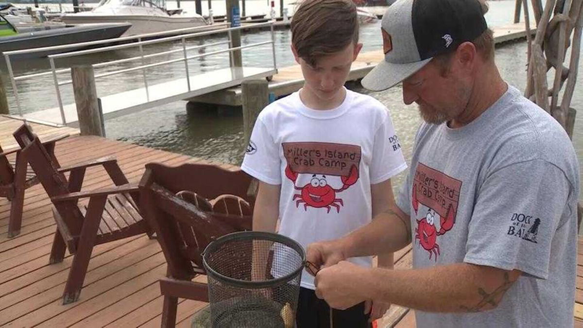 <i>WBAL</i><br/>At the Miller's Island Crab Camp