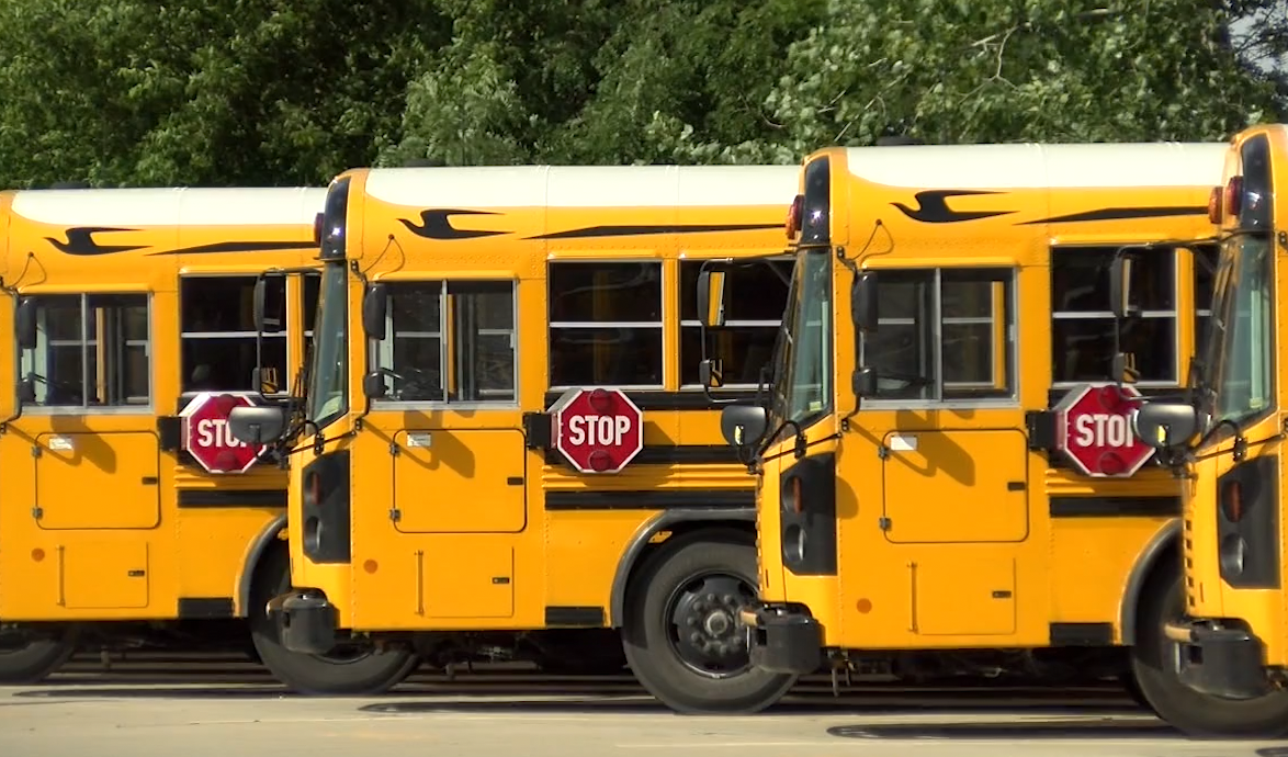 Columbia Public Schools buses