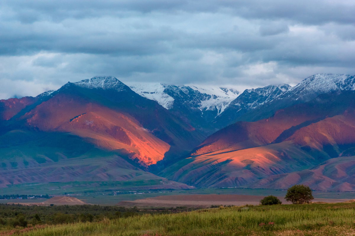 <i>Lyazzat Musralina</i><br/>A view of the Tian Shan mountains in Kyrgyzstan