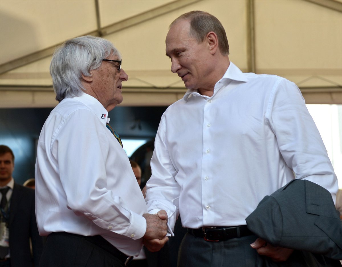 <i>Alexey Nikolsky/AFP/Getty Images</i><br/>Former F1 boss Bernie Ecclestone