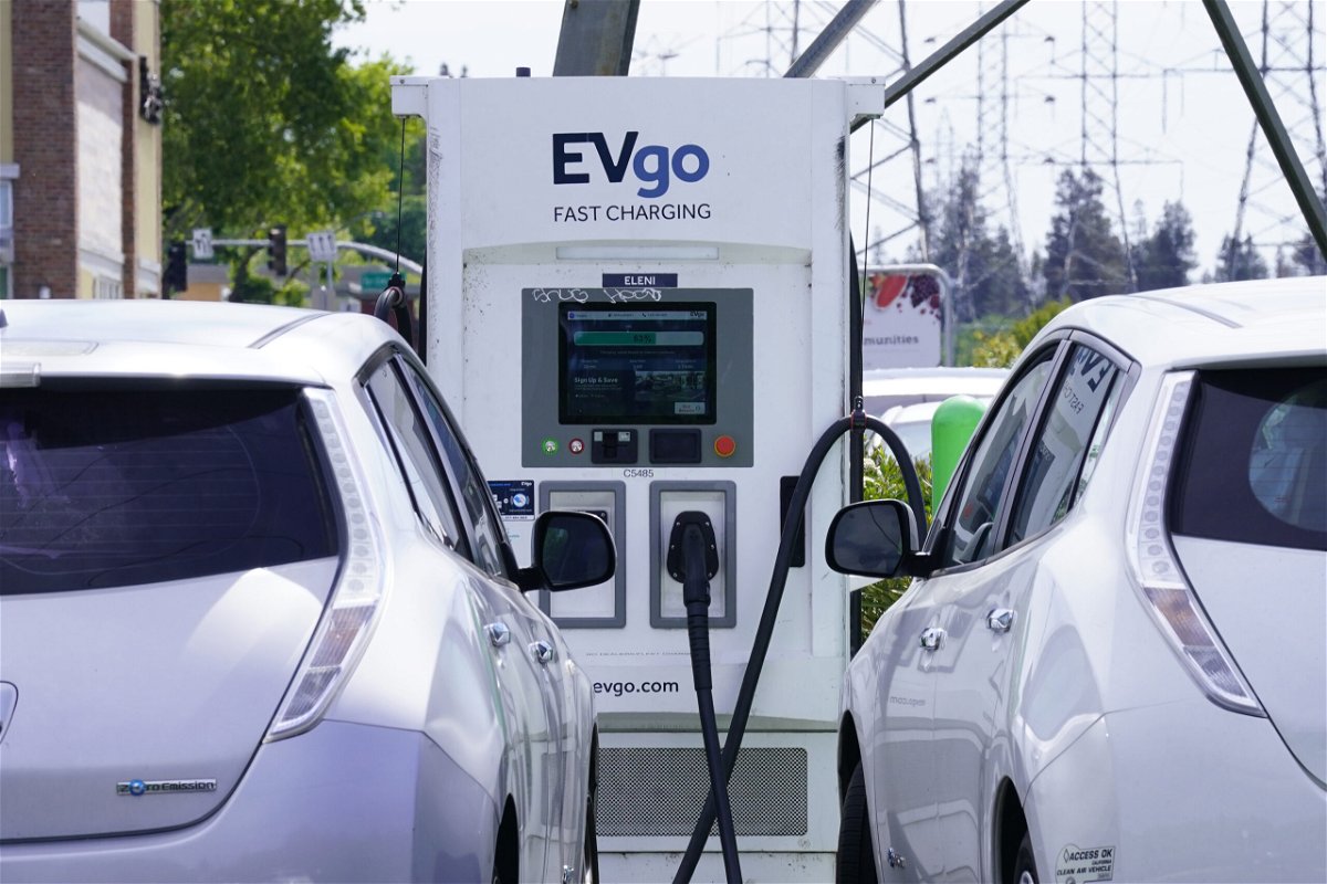 <i>Rich Pedroncelli/AP</i><br/>The Biden administration wants to standardize electric vehicle charging