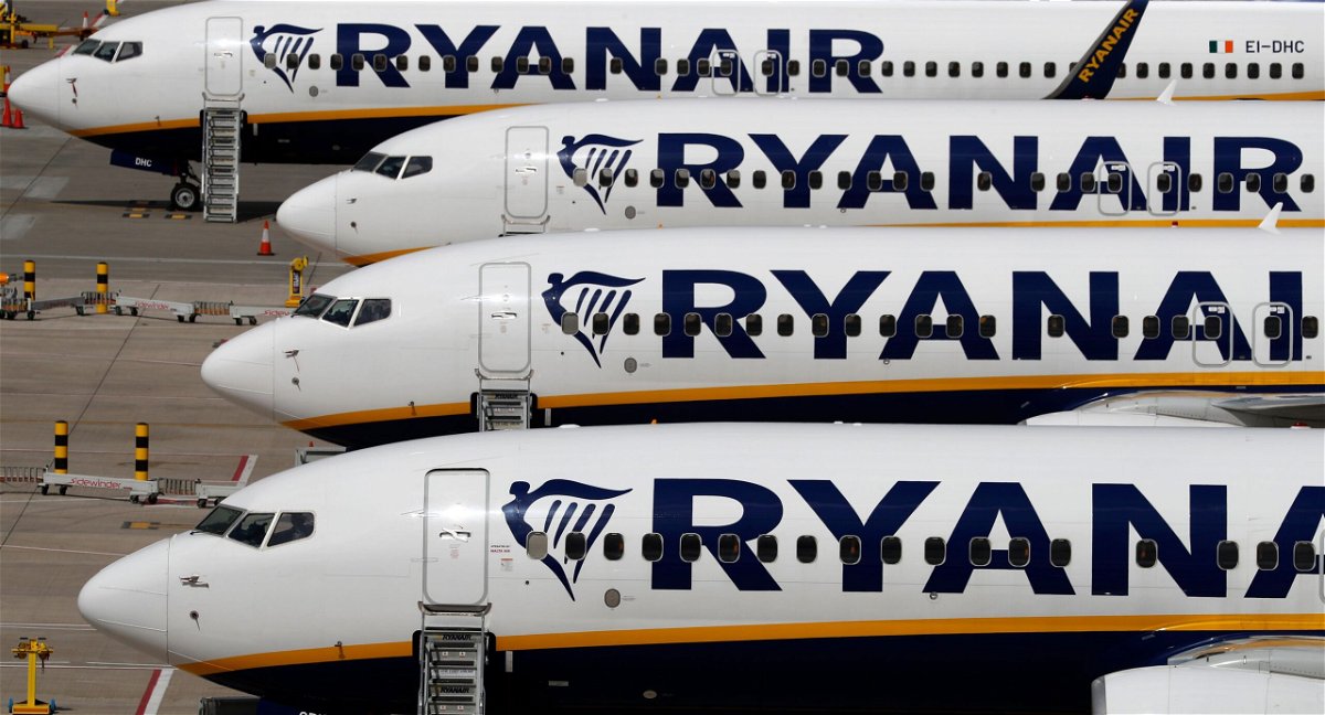 <i>Adrian Dennis/AFP/Getty Images</i><br/>Ryanair has come under fire for asking South African travelers to take an Afrikaans test to prove their nationality before boarding flights.