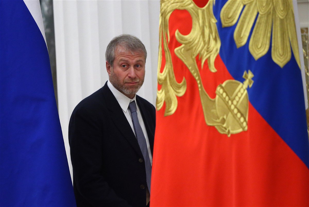<i>Mikhail Svetlov/Getty Images</i><br/>The United States took action against two private planes owned by Roman Abramovich. The Russian oligarch is pictured here at the Kremlin