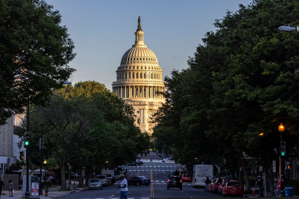 <i>Tasos Katopodis/Getty Images</i><br/>A bipartisan group of senators unveiled an agreement on principle for gun safety legislation