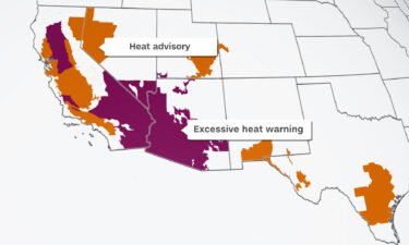Deadly hot weather peaks in California on Friday as the stifling heat marches east through the weekend.