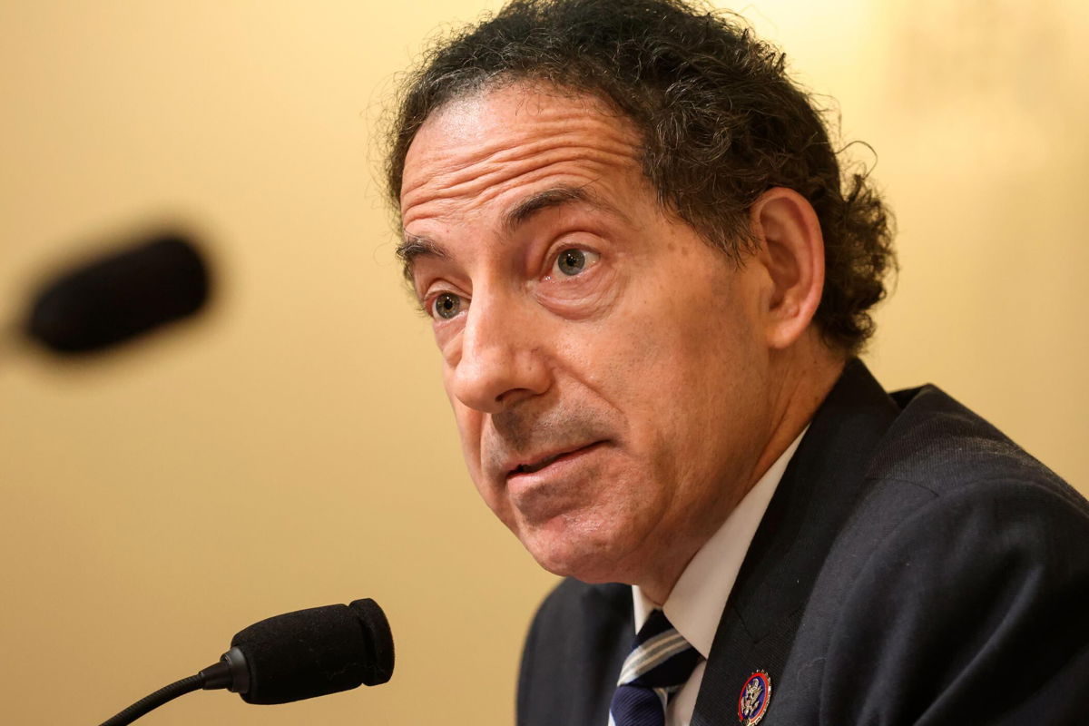 <i>Oliver Contreras/Pool/Getty Images</i><br/>Jamie Raskin is pictured.