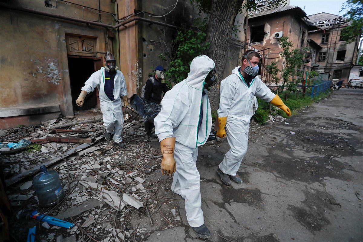 <i>Alexander Ermochenko/Reuters</i><br/>Ukraine's southern city of Mariupol is at risk of a cholera outbreak