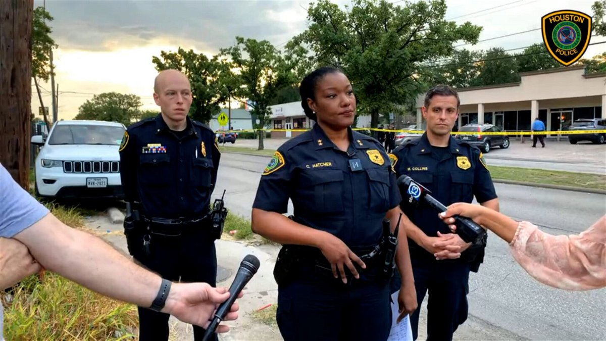 <i>Houston Police</i><br/>Houston Police Assistant Chief Chandra Hatcher says the shooter opened fire outside a nightclub
