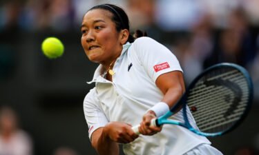 Harmony Tan knocked Serena Williams out of Wimbledon on June 28.