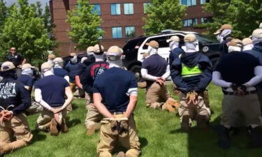 Idaho police officers on Saturday arrested 31 people who are believed to be affiliated with the White nationalist group called Patriot Front