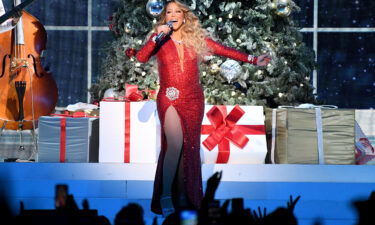 Mariah Carey performs onstage during her "All I Want For Christmas Is You" tour at Madison Square Garden on December 15
