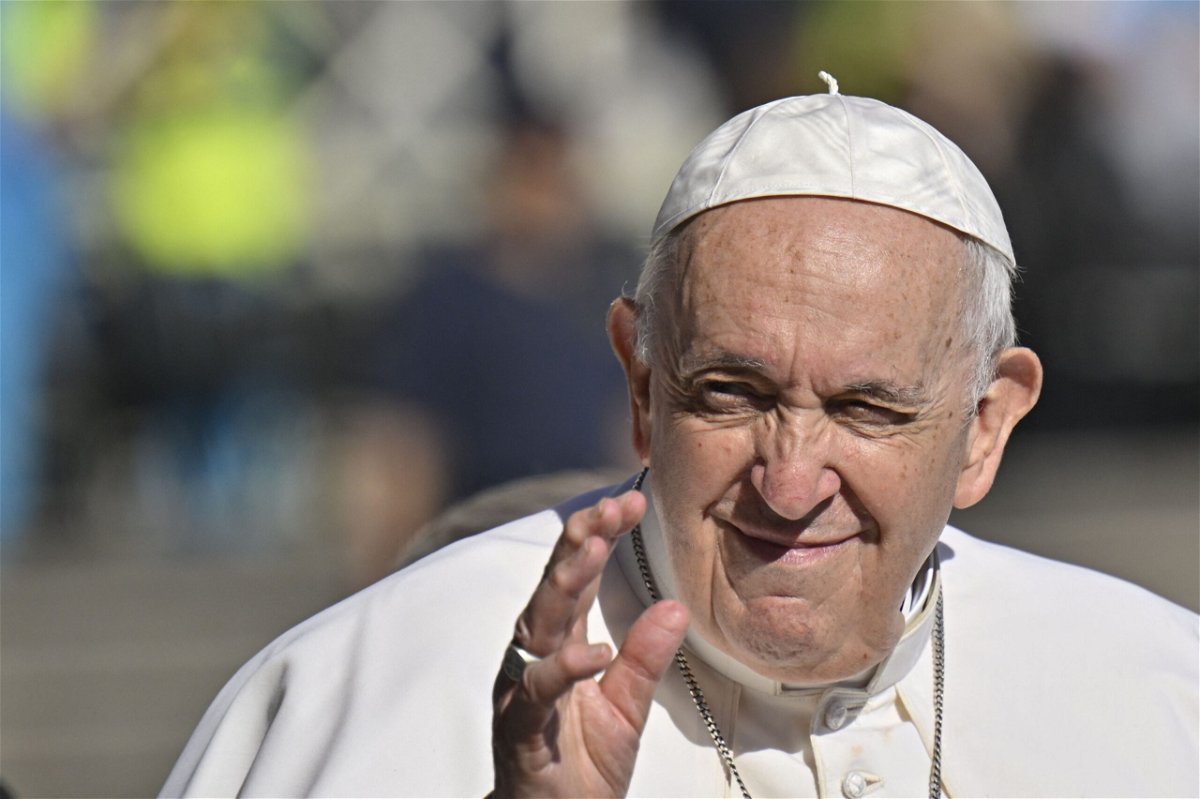 <i>Alberto Pizzoli/AFP/Getty Images</i><br/>Pope Francis has said that the war in Ukraine 