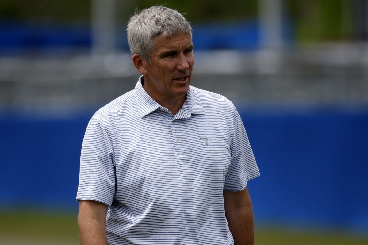 <i>Chris Graythen/Getty Images North America/Getty Images</i><br/>PGA Tour commissioner Jay Monahan called the launch of the controversial LIV Golf series an 