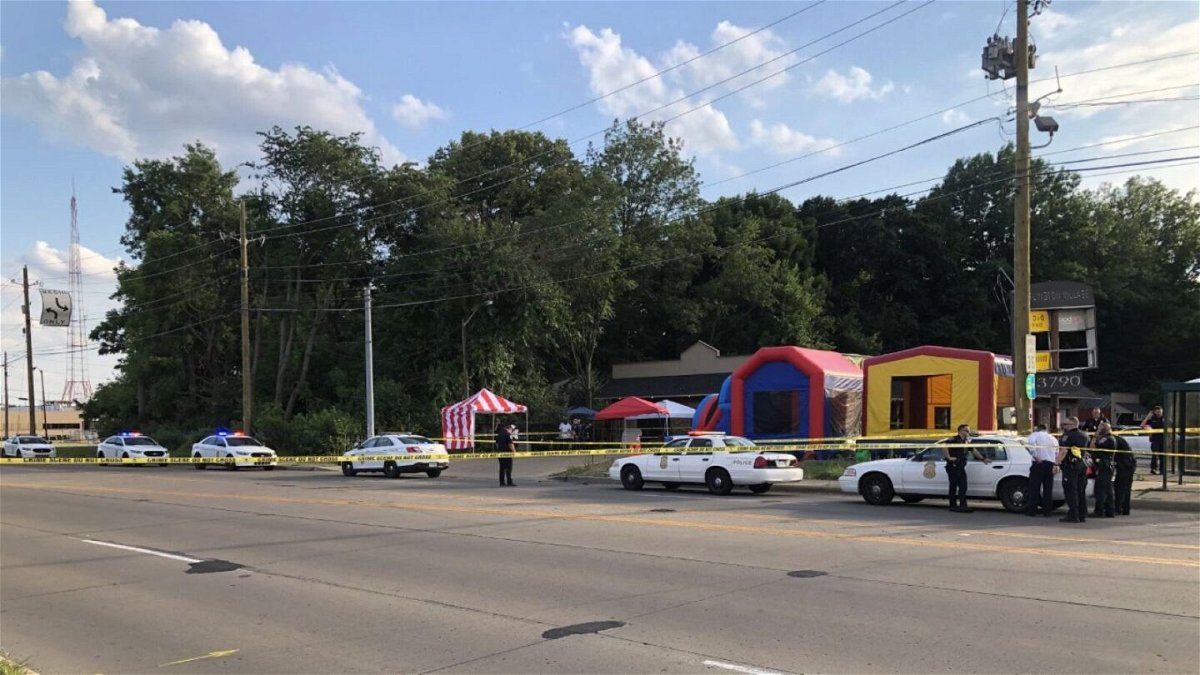 <i>WISH</i><br/>An 8-year-old girl and a 10-year-old boy were injured after being shot in bouncy houses during a Fourth of July cookout