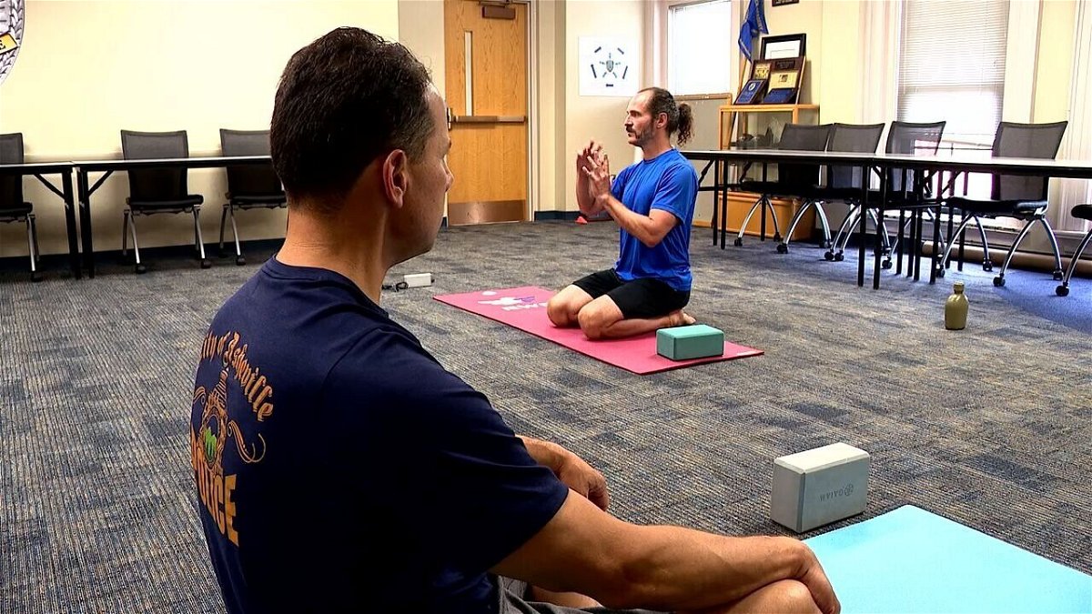 <i>WLOS</i><br/>Asheville Police Department hopes the skills officers learn during yoga classes will help them in their day-to-day activities and overall wellness.