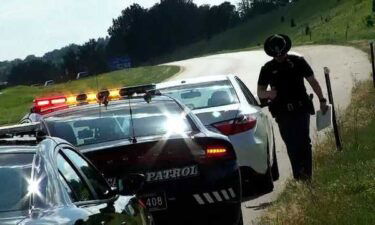 The Nebraska State Patrol was on the ground and in the air Sunday