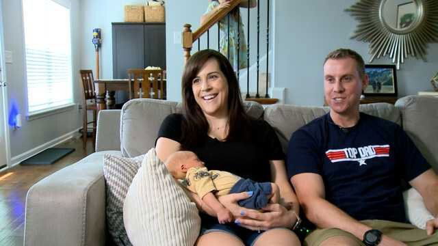 <i>WLKY</i><br/>The couple called 911 as soon as they realized the baby was coming right there on the highway.