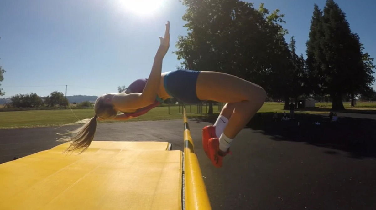 <i>KPTV</i><br/>Cascade HS high jumper Emma Gates qualified for the U20 world championships in Colombia.