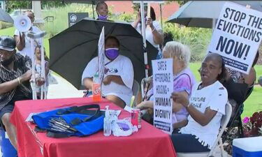 Decatur Georgia renters held a rally