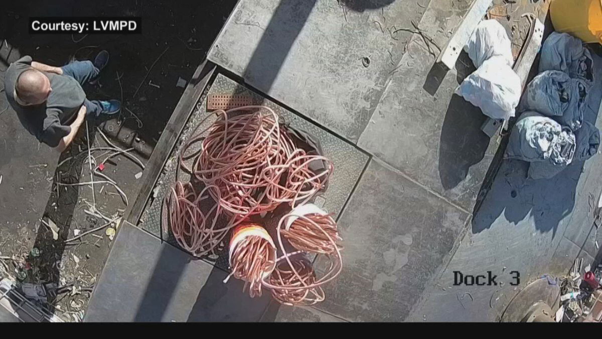 <i>LVMPD/KVVU</i><br/>LVMPD works to attack copper wire thefts with new task force.