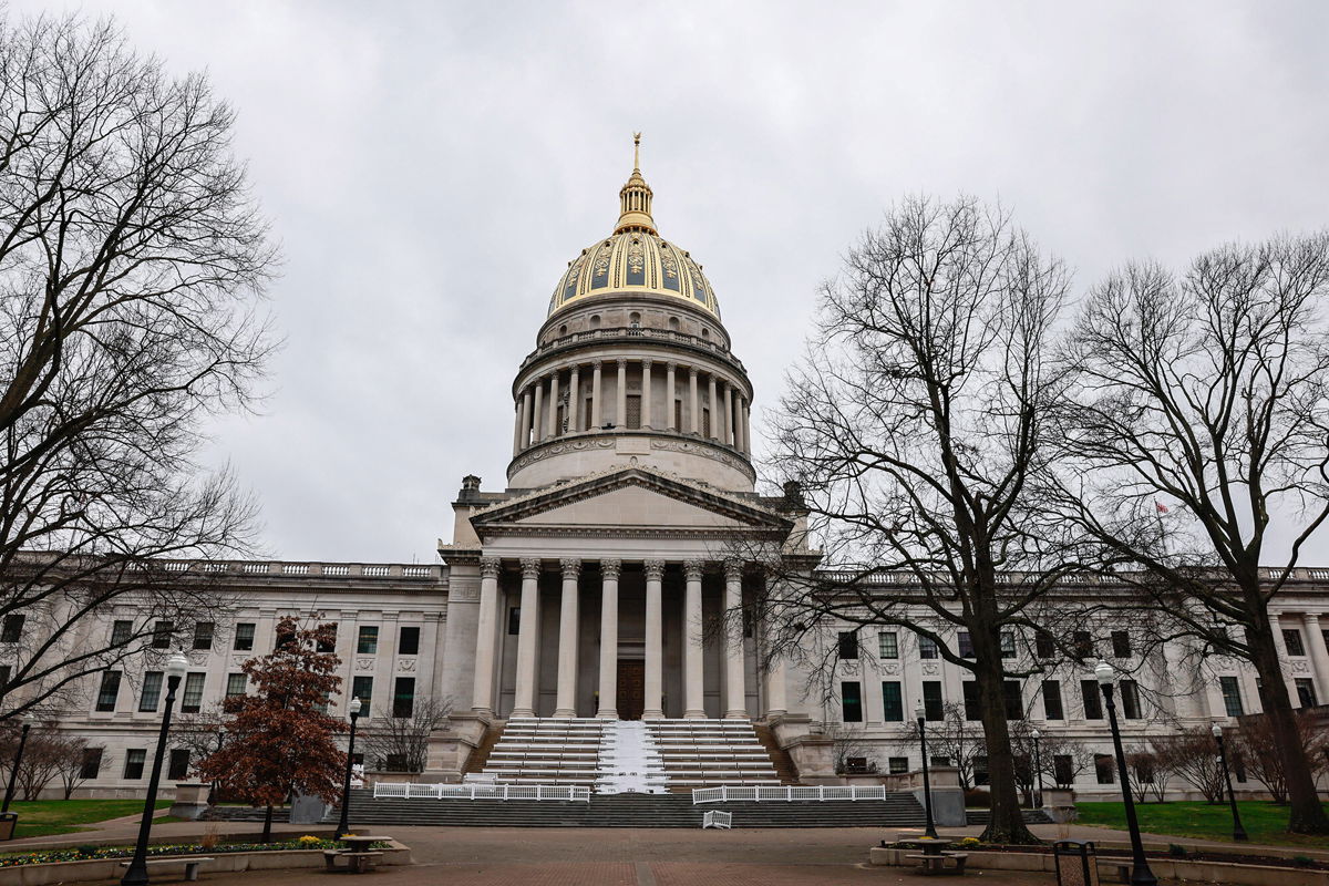 <i>Jeremy Hogan/SOPA Images/LightRocket/Getty Images</i><br/>The West Virginia statehouse as seen on January 17
