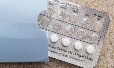 Birth control pills on a counter in Centreville