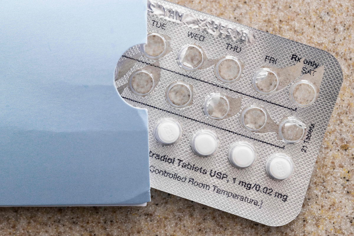 <i>Jim Watson/AFP/Getty Images</i><br/>Birth control pills on a counter in Centreville