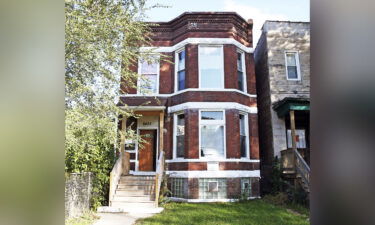 The former home of Emmett Till at 6427 S. St. Lawrence Ave.