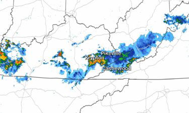 Heavy rainfall inundated eastern Kentucky overnight