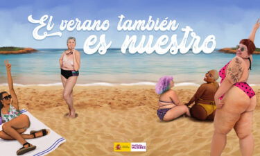 The Spanish government has launched a summer campaign encouraging women of all shapes and sizes to go to the beach.