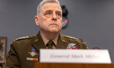 General Mark Milley during testimony on May 11