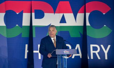 Viktor Orban spoke at  an edition of the Conservative Political Action Conference (CPAC) conference in Hungary in May