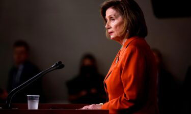 Speaker of the House Nancy Pelosi (D-CA) talks to repoorters minutes after the U.S. Supreme Court struck down Roe v Wade
