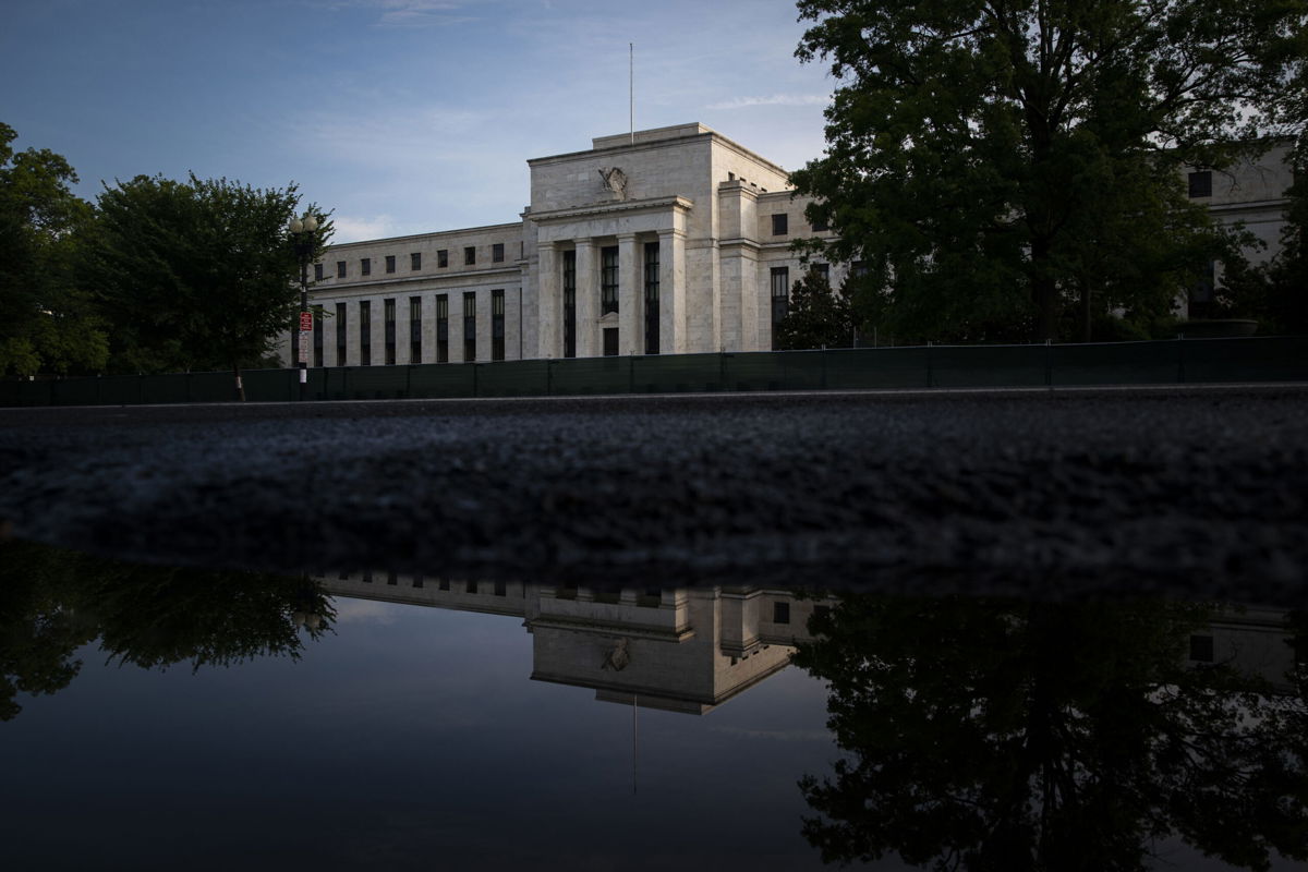 <i>Al Drago/Bloomberg/Getty Images</i><br/>The Federal Reserve building in Washington