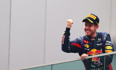 Vettel won four world championship titles with Red Bull.