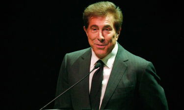 Then-Wynn Resorts chairman of the board and CEO Steve Wynn speaks at the Encore Las Vegas on May 21