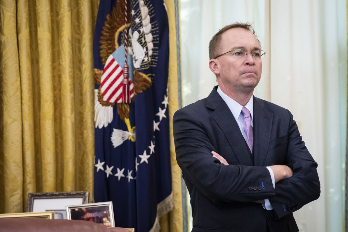 <i>Drew Angerer/Getty Images</i><br/>Former acting White House chief of staff Mick Mulvaney