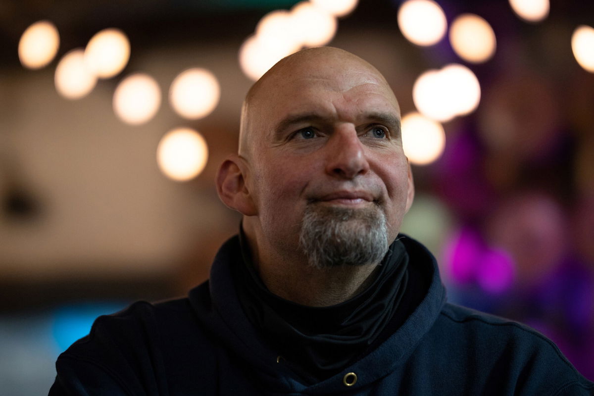 <i>Hannah Beier/Reuters</i><br/>Lt. Gov. John Fetterman poses for a portrait in Easton