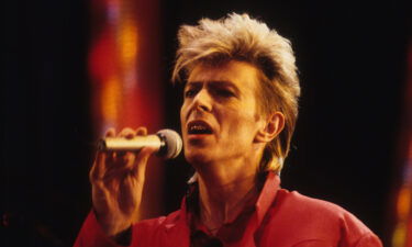 David Bowie performs during the Glass Spider Tour at the St. Paul Civic Center in St. Paul