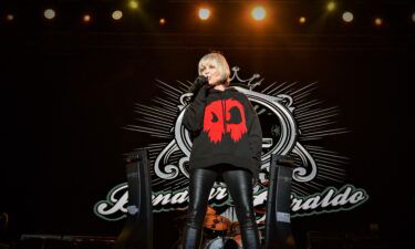 Pat Benatar performs is seen here in March 2020 in Mexico City. Benatar has stopped singing 'Hit Me With Your Best Shot' in protest of gun violence.