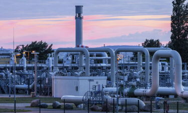 Seen here is the gas receiving station of the Nord Stream 1 Baltic Sea pipeline in Lubmin