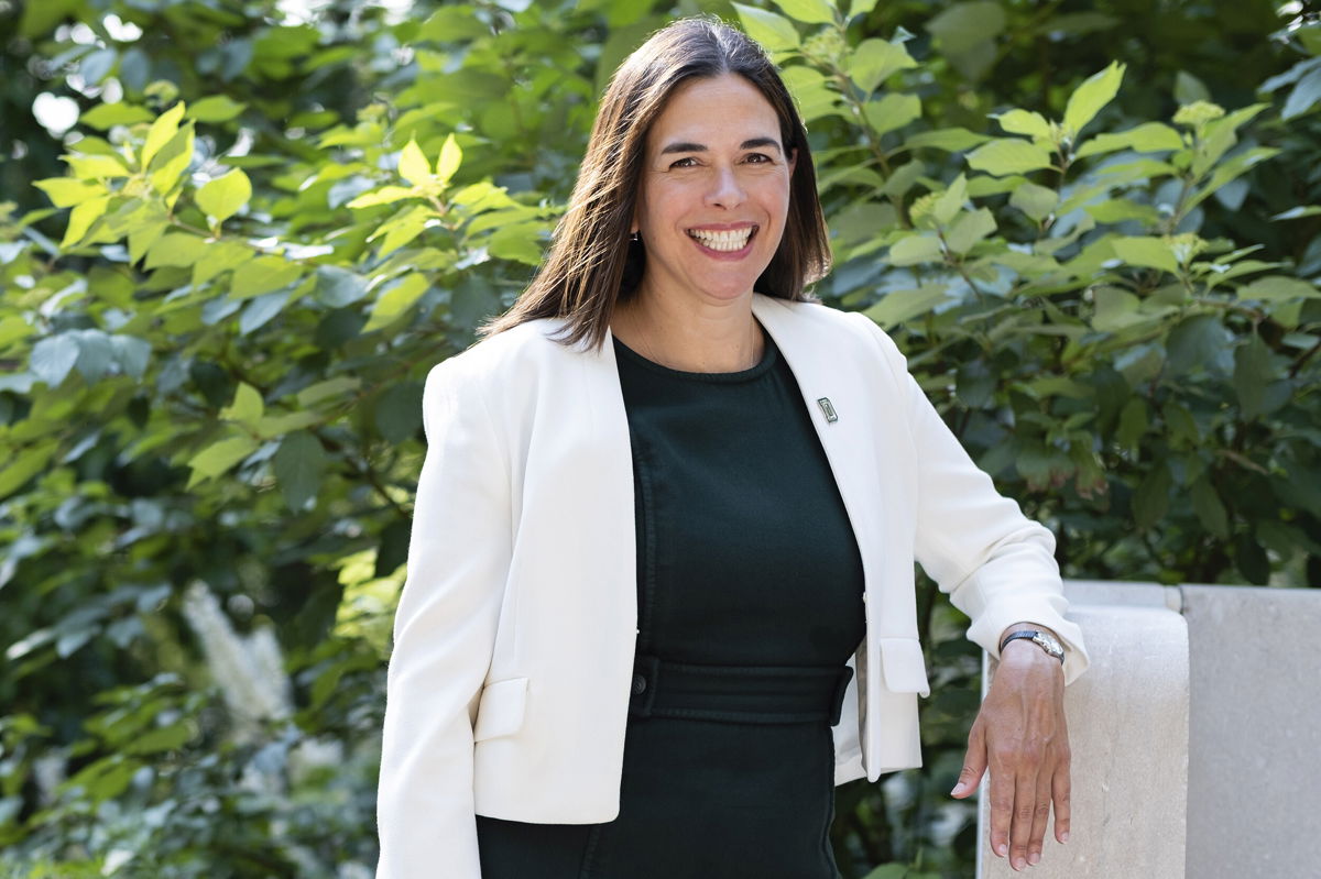 <i>Tim Ryan Smith/AP</i><br/>Sian Leah Beilock will serve as the 19th president of Dartmouth College.