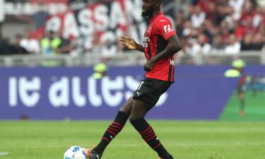 Tiémoué Bakayoko is playing for AC Milan on loan from Chelsea.