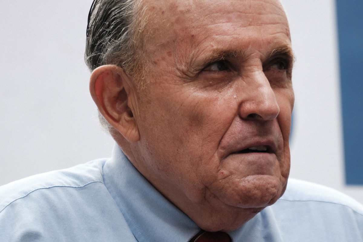 <i>Spencer Platt/Getty Images</i><br/>A New York judge has ordered Rudy Giuliani to testify in August as a witness before the Fulton County