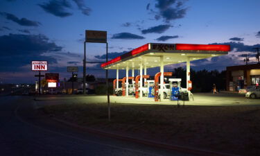 An Exxon Mobil gas station in Big Spring